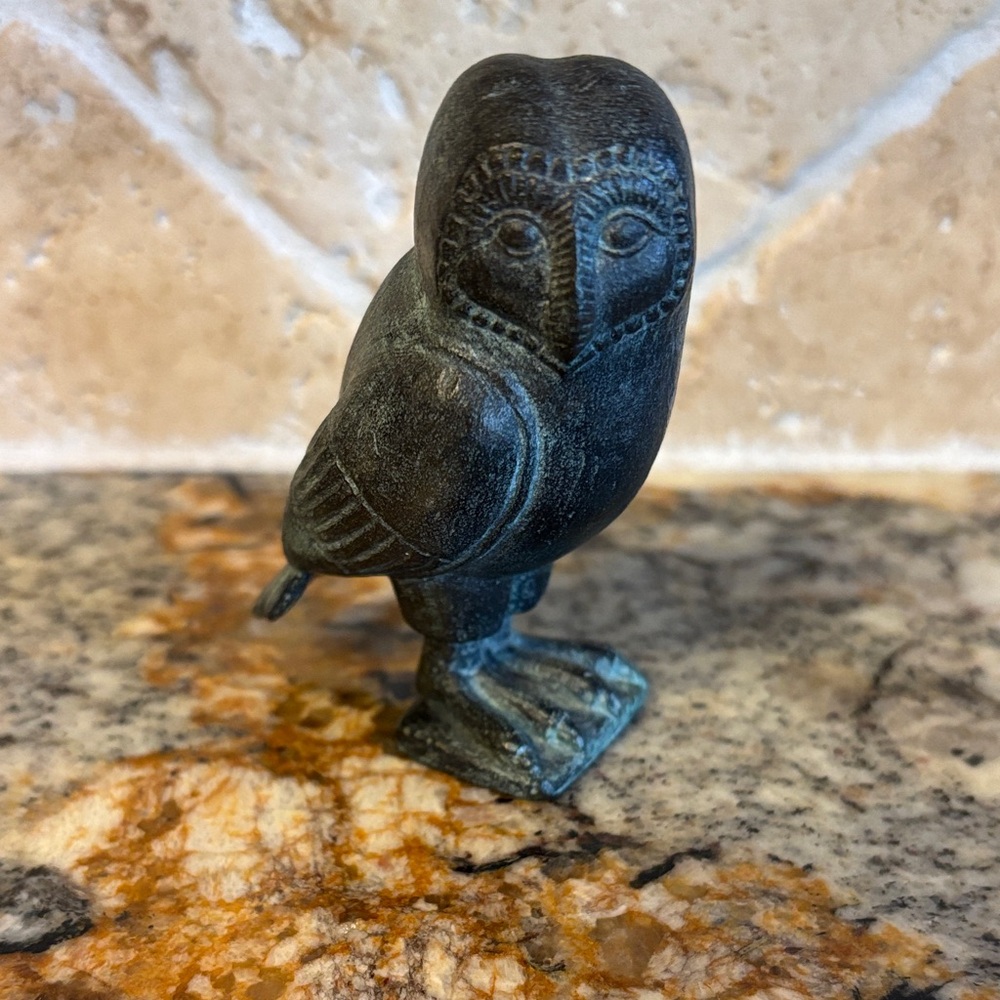 Franklin Mint - Treasury of Owls Collection - Chinese Han Dynasty Style